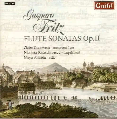 Music for Flute By Gasparo Fritz (1716-1783) Bulk Order
