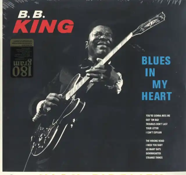 Seasonal Sale KING,B.B. - BLUES IN MY HEART (LIMITED 180G/DMM) (Vinyl LP)